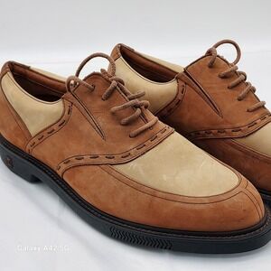 Tommy Bahama Old Havana Collection Golf Shoes - Size 9 Cocoa Camel TG-015